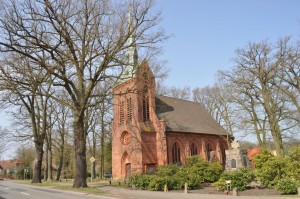 Kreuzkirche aus dem Jahr 1868 in Eickeloh